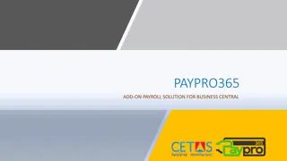 Modern Payroll Solution for Business Central