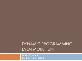 Dynamic Programming: Longest Increasing Subsequence