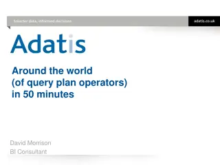 Exploring Query Plan Operators Around the World