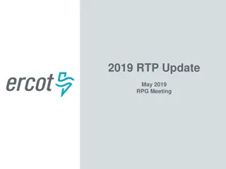2019 RTP Update and Assumptions Summary