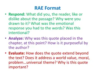 Understanding Prejudice and Suspicion in 