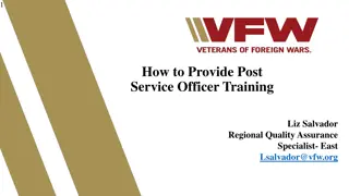 Effective Post Service Officer Training Strategies