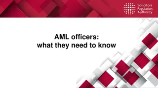 Understanding AML Officers' Responsibilities