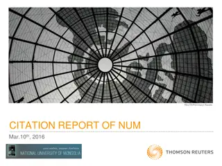 National University of Mongolia Research Highlights