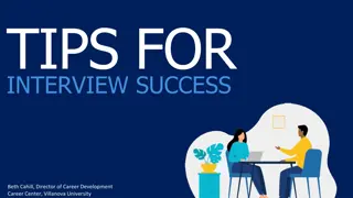 Interview Success: Tips and Strategies for Technical Interviews
