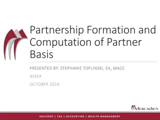 Understanding Partnership Basis and Elections