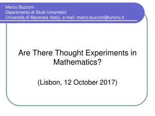 Thought Experiments in Mathematics: An Unconventional View