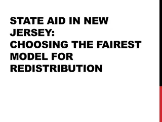 Fairest Model for State Aid Redistribution in New Jersey
