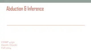Peirce on Abduction and Reasoning in Fall 2024