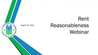 Rent Reasonableness Webinar Overview