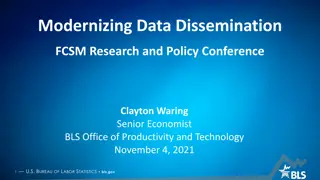 Storing and Organizing Statistical Data