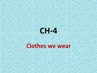 Clothing Crafts and Techniques