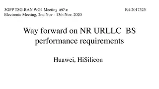 NR URLLC Demodulation Requirements Way Forward
