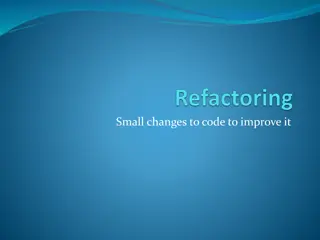 Improving Code with Small Changes