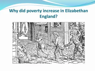 Causes of Poverty Increase in Elizabethan England