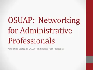 Effective Networking Strategies for Administrative Professionals