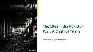 Understanding the 1965 India-Pakistan War