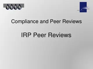 Peer Review Program and Compliance Guide