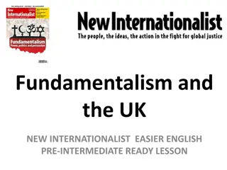 Understanding Fundamentalism in the UK