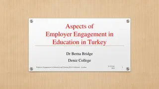 Understanding Employer Engagement in Education in Turkey