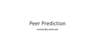 Understanding Peer Prediction Mechanisms