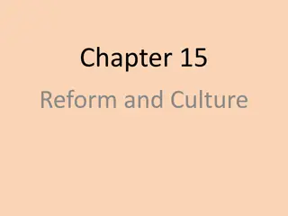 Reform, Culture, and Religious Movements in America
