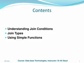 Advanced Query Types in Data Technologies