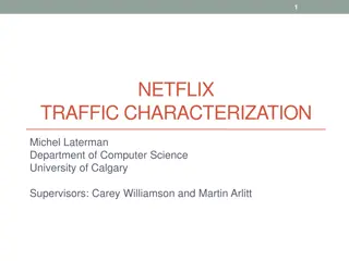 Netflix and Twitch Traffic Study