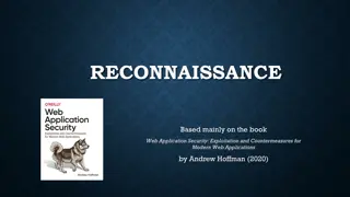 Understanding Web Application Reconnaissance