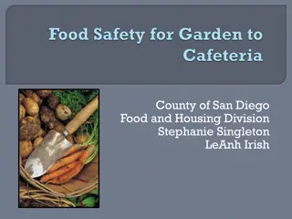 Safe Practices for Food Processes in San Diego County