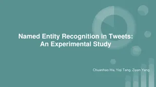 Named Entity Recognition in Tweets Study