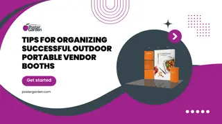 Quick Tips for Vendor Booths