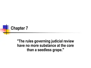 Understanding Judicial Review and Pre-APA Cases