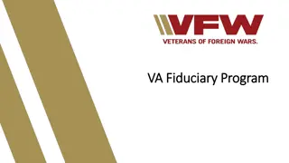 VA Fiduciary Program Overview