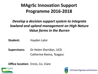 Decision Support System for Integrated Farm Management in Burren