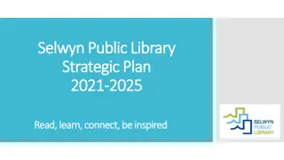 Selwyn Public Library Strategic Plan 2021-2025