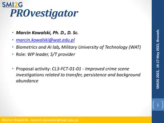 Advanced Crime Scene Investigation Technologies