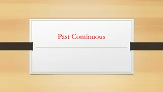 Mastering Past Continuous Tenses