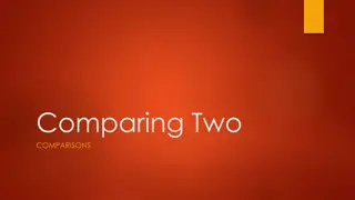 Comparisons of Adjectives and Imagery