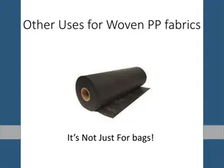 Exploring Diverse Uses of Woven PP Fabrics