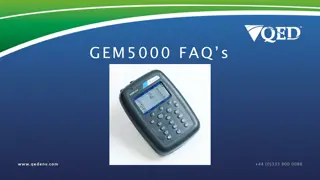 GEM5000 FAQs and Service Information