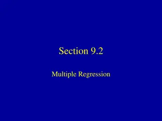 Multiple Regression Analysis Overview