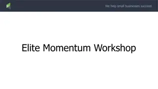 Helping Small Businesses Thrive with Elite Momentum Workshop