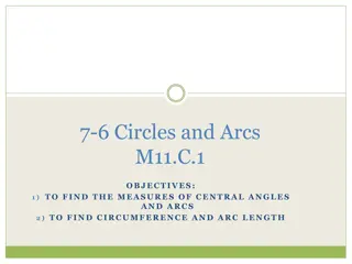 Circle Concepts and Arcs