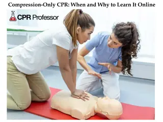 Compression-Only CPR: When and Why to Learn It Online