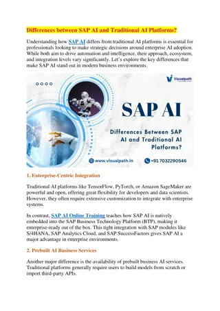 SAP Artificial Intelligence Course Online | Best SAP AI