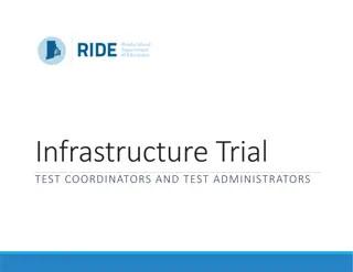 Infrastructure Trial Coordinators & Administrators Overview
