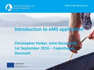 Understanding eMS Application Process