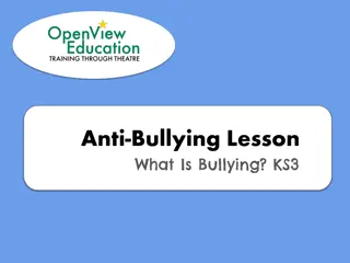 Understanding Bullying in Schools