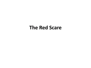 Red Scare and McCarthyism Overview